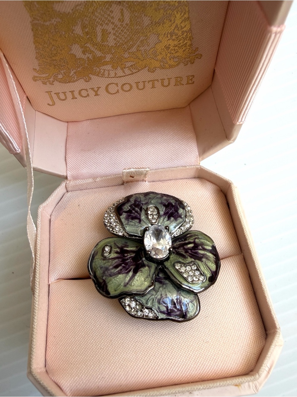 Vintage Juicy Couture Cocktail Ring